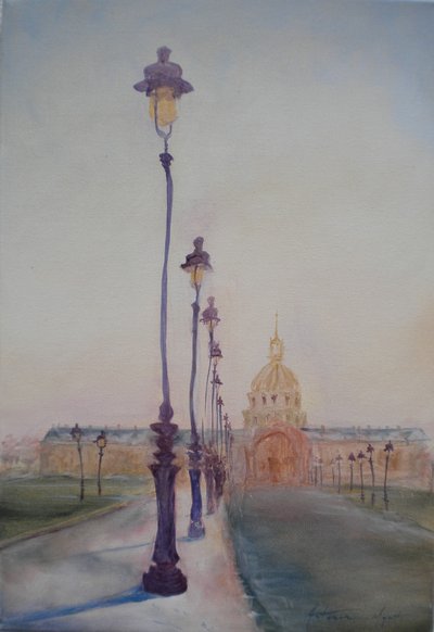 Farola frente a la Iglesia del Domo, 2010 de Antonia Myatt