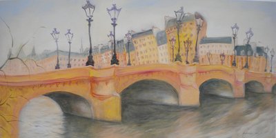 Pont Neuf e Île de la Cité, 2010 de Antonia Myatt