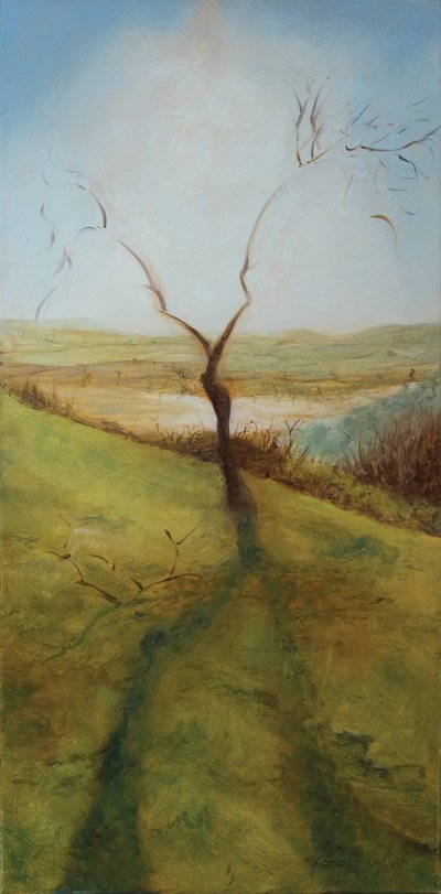 El árbol de los besos, 2013 (óleo sobre lienzo) de Antonia Myatt