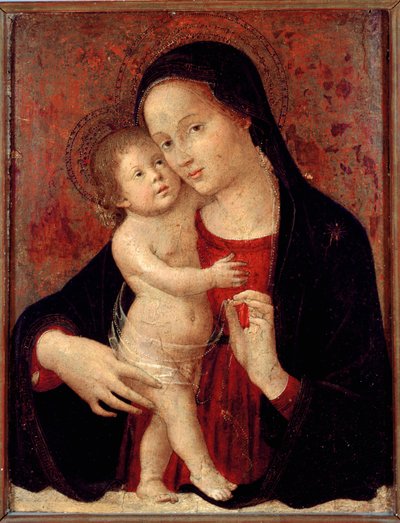 Virgen con niño de Antoniazzo Romano