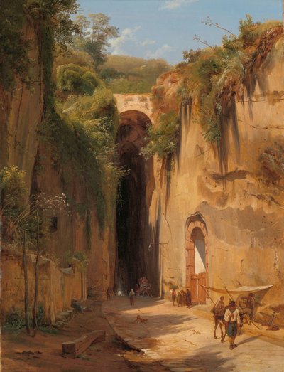 La Gruta de Posillipo en Nápoles
La Gruta de Posillipo, cerca de Nápoles de Antonie Sminck Pitloo