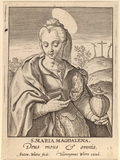 Santa María Magdalena de Antonie Wierix