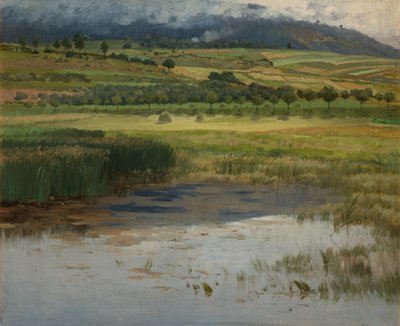 El estanque ahogado de Antonin Chittussi