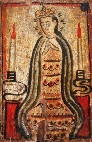 Virgen de San Juan de los Lagos, c.1840-45 de Antonio (attr. to) Molleno