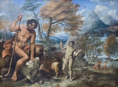 Norandino y Lucina descubiertos por el Ogro de Antonio (c.1400 49) Alberti