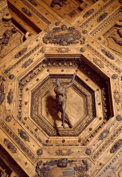 Apolo, protector de la medicina (detalle) de Antonio (d.1663) Paolucci