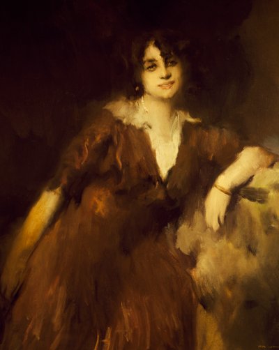 Retrato de Rosina Storchio (Venecia de Antonio Ambrogio Alciati