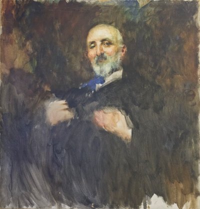Retrato de un noble, fecha desconocida (óleo sobre lienzo) de Antonio Ambrogio Alciati