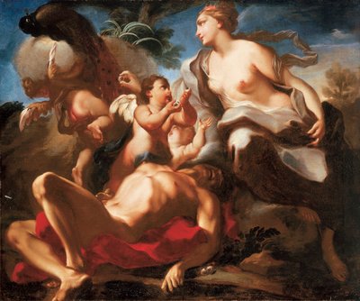 Juno y el pavo real de Antonio Balestra