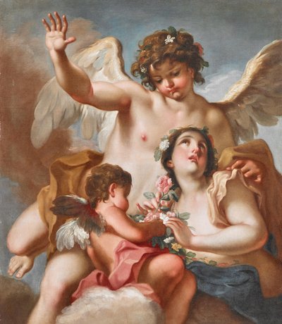 Céfiro, Flora y Cupido de Antonio Balestra