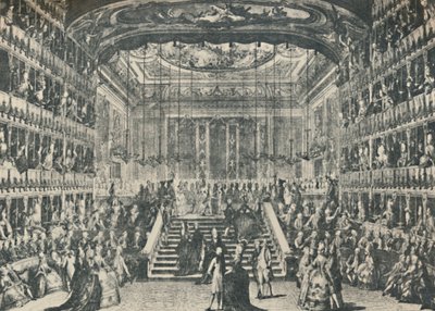 Recepción del Gran Duque y la Gran Duquesa de Rusia, 1782, 1925 de Antonio Baratta