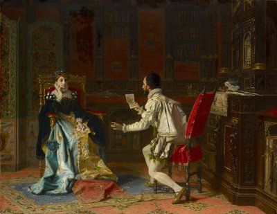 Tasso Leyendo su "Gerusalemme liberata" a la princesa Eleonora d