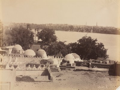 Asyut, View from the Mountain de Antonio Beato