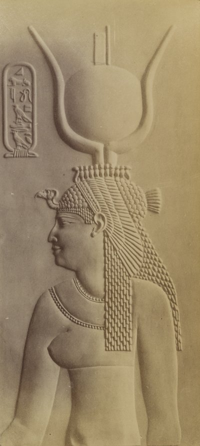 Cleopatra, Templo en Dendera de Antonio Beato