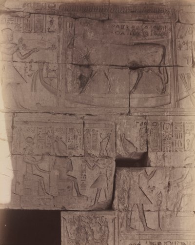 Deir el-Medineh, Sacred Barge de Antonio Beato