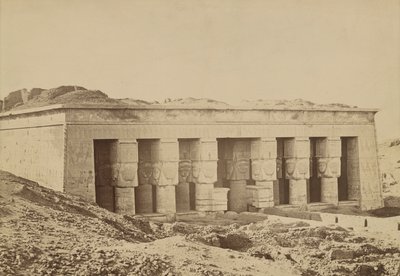 Dendera: Fachada de Antonio Beato