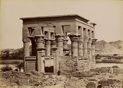 [Kiosco de Philae] / [Kiosco de Phile] de Antonio Beato