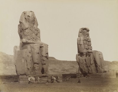 Los colosos de Memnón de Antonio Beato