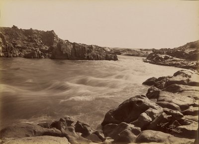 [El Rápido de la Primera Catarata] / [Le Rapide de la Premiere Cataracte] de Antonio Beato