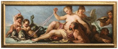 El Triunfo de Anfitrite, c.1716-22 de Antonio Bellucci