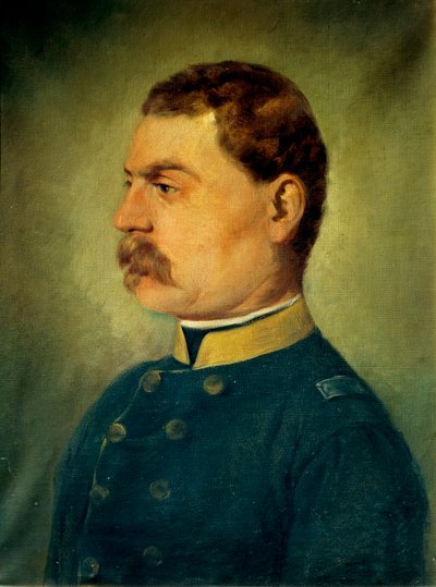 El oficial (óleo sobre lienzo) de Antonio Bignoli
