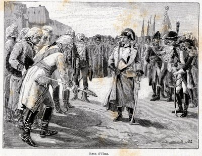 Napoleón Bonaparte, victorioso en la batalla de Ulm, el 20 de octubre de Antonio Bonamore