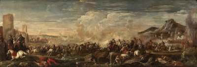 Escena de batalla de Antonio Calza