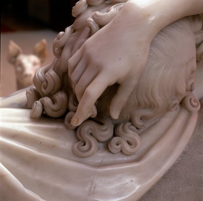 Cabeza de Endimión de Antonio Canova
