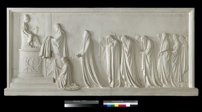Hécuba ofreciendo el peplo a Palas Atenea de Antonio Canova