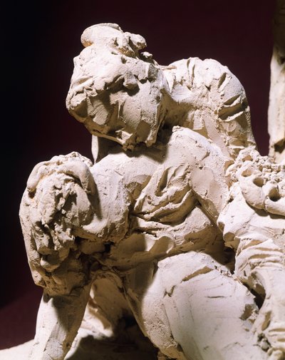 Lamentación de Cristo (detalle) de Antonio Canova