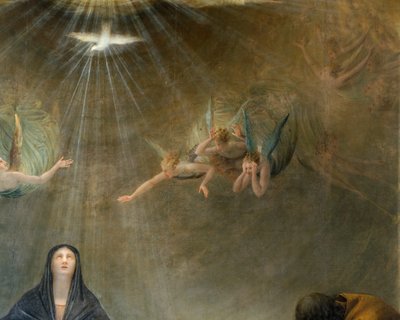 Lamentación sobre el Cristo muerto, detalle de Antonio Canova