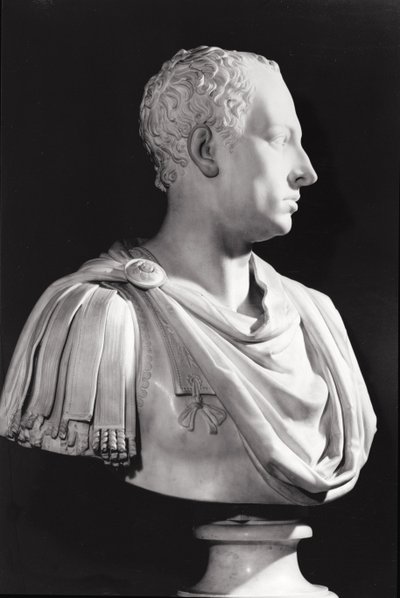 Busto retrato de Francisco I (1708-65), Emperador del Sacro Imperio Romano de Antonio Canova