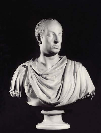 Retrato del Emperador del Sacro Imperio Romano Francisco I (1708-65) de Antonio Canova