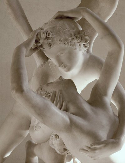 Psique devuelta a la vida por el beso de Amor ... de Antonio Canova