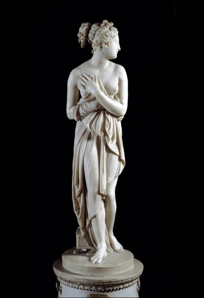Venere Italica (Venus) - Estatua de mármol (h. 172 cm), por Antonio Canova (1757 - 1822) de Antonio Canova