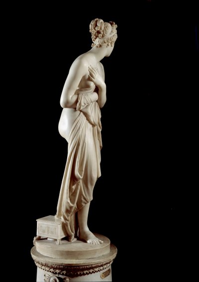 Venere Italica. Escultura de mármol de Antonio Canova