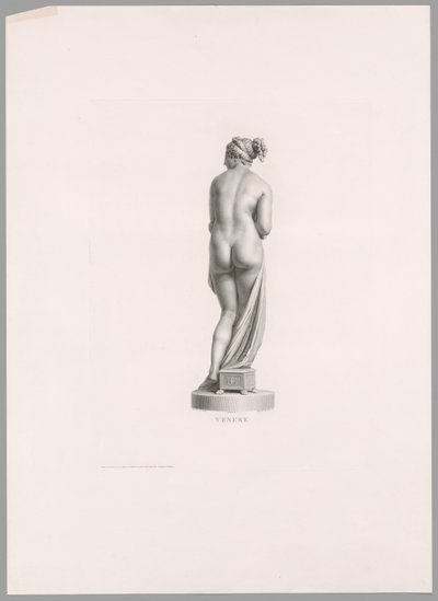 Venus, vista trasera, de la obra de Canova de Antonio Canova