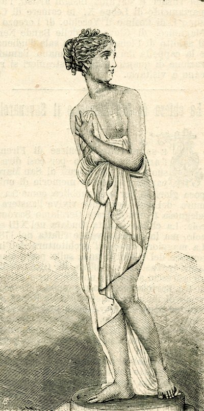 Venus Italica, por Antonio Canova (1757-1822), Galleria Palatina, Florencia, Toscana, Italia de Antonio Canova