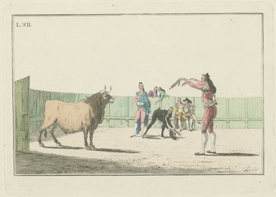 Plate VII, from the series Colección de las principales suertes de una corrida de toros (Collection of the Main Actions in a Bullfight) de Antonio Carnicero