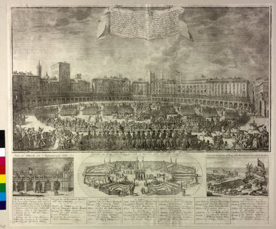 Ilustración de las fiestas de Antonio Cioci or Ciocchi