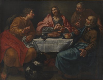 Cristo en Emaús de Antonio Circignano