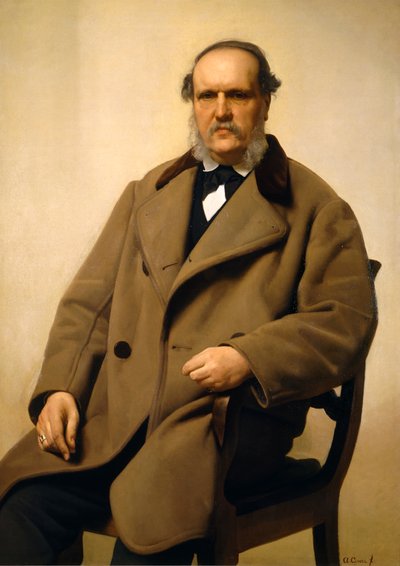 Retrato de Antonio Tommasi por Antonio Ciseri (1821-1891) de Antonio Ciseri