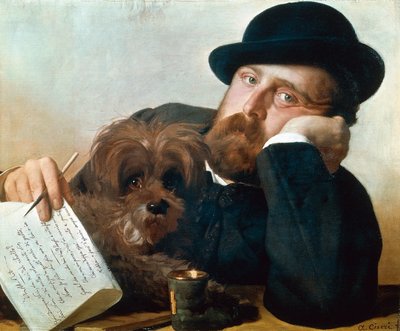 Retrato de Neri Tanfucio de Antonio Ciseri