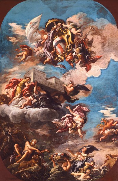 Glorificación de la familia Corsini de Antonio Domenico Gabbiani
