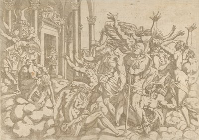 Ignorancia derrotada, 1540-45 de Antonio Fantuzzi
