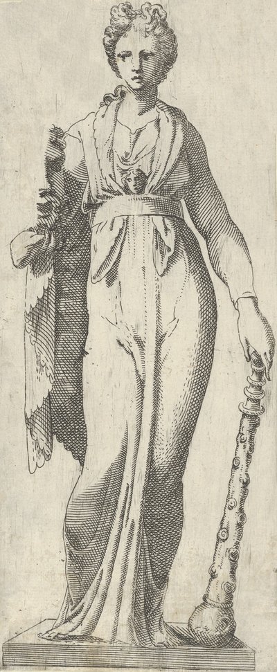 Melpómene, del sarcófago Mattei, Roma, 1540-45 de Antonio Fantuzzi