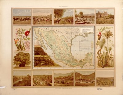Atlas pictórico e histórico de los Estados Unidos Mexicanos. LOC 2008621671-11 de Antonio García Cubas