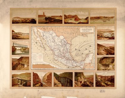 Atlas pictórico e histórico de los Estados Unidos Mexicanos. LOC 2008621671-7 de Antonio García Cubas