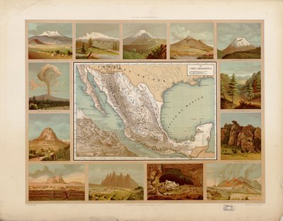 Atlas pictórico e histórico de los Estados Unidos Mexicanos. LOC 2008621671-9 de Antonio García Cubas