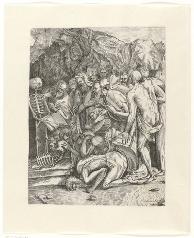 alegoría de la muerte de Antonio Gucci
